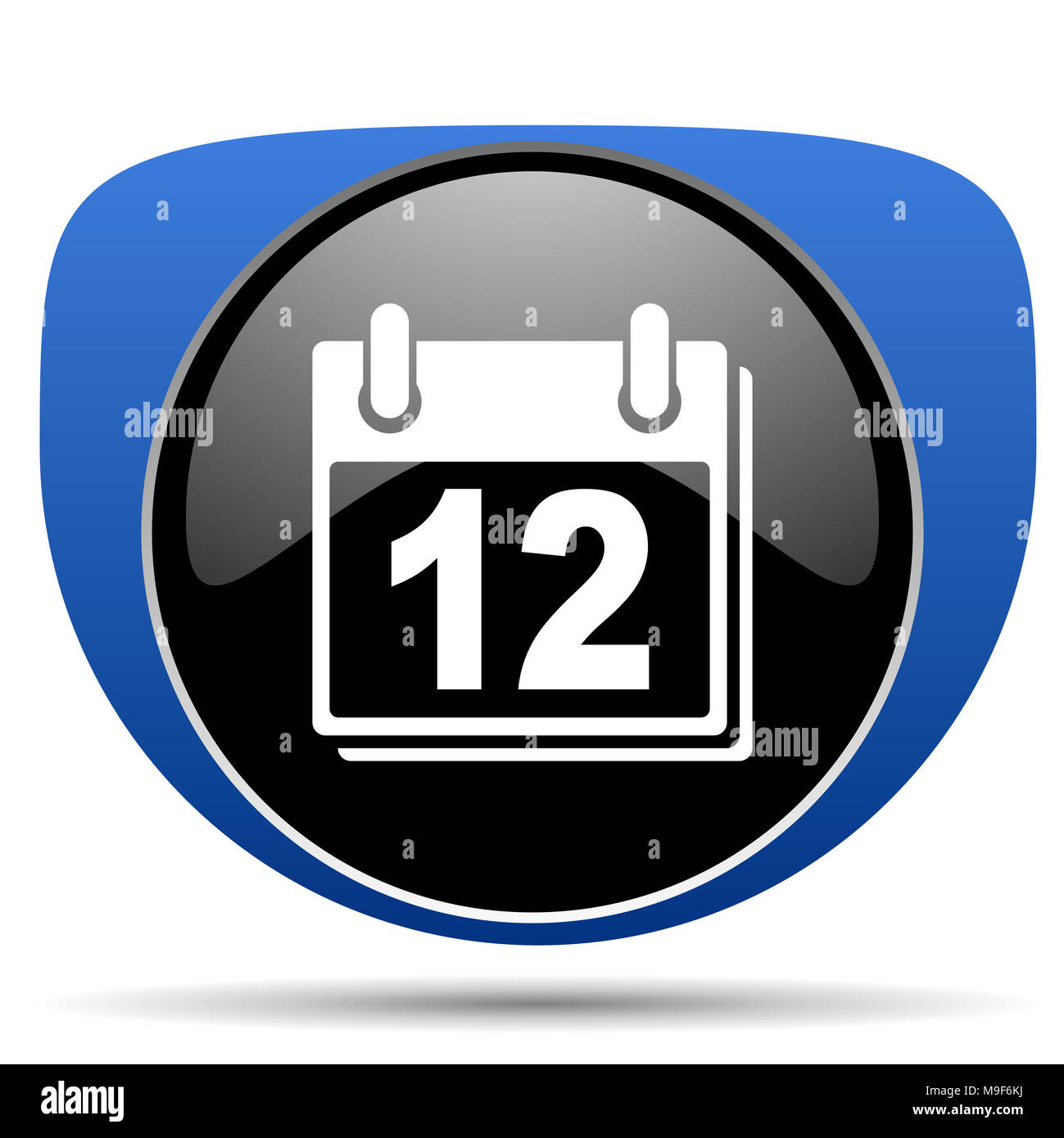 Calendar web icon Stock Photo - Alamy