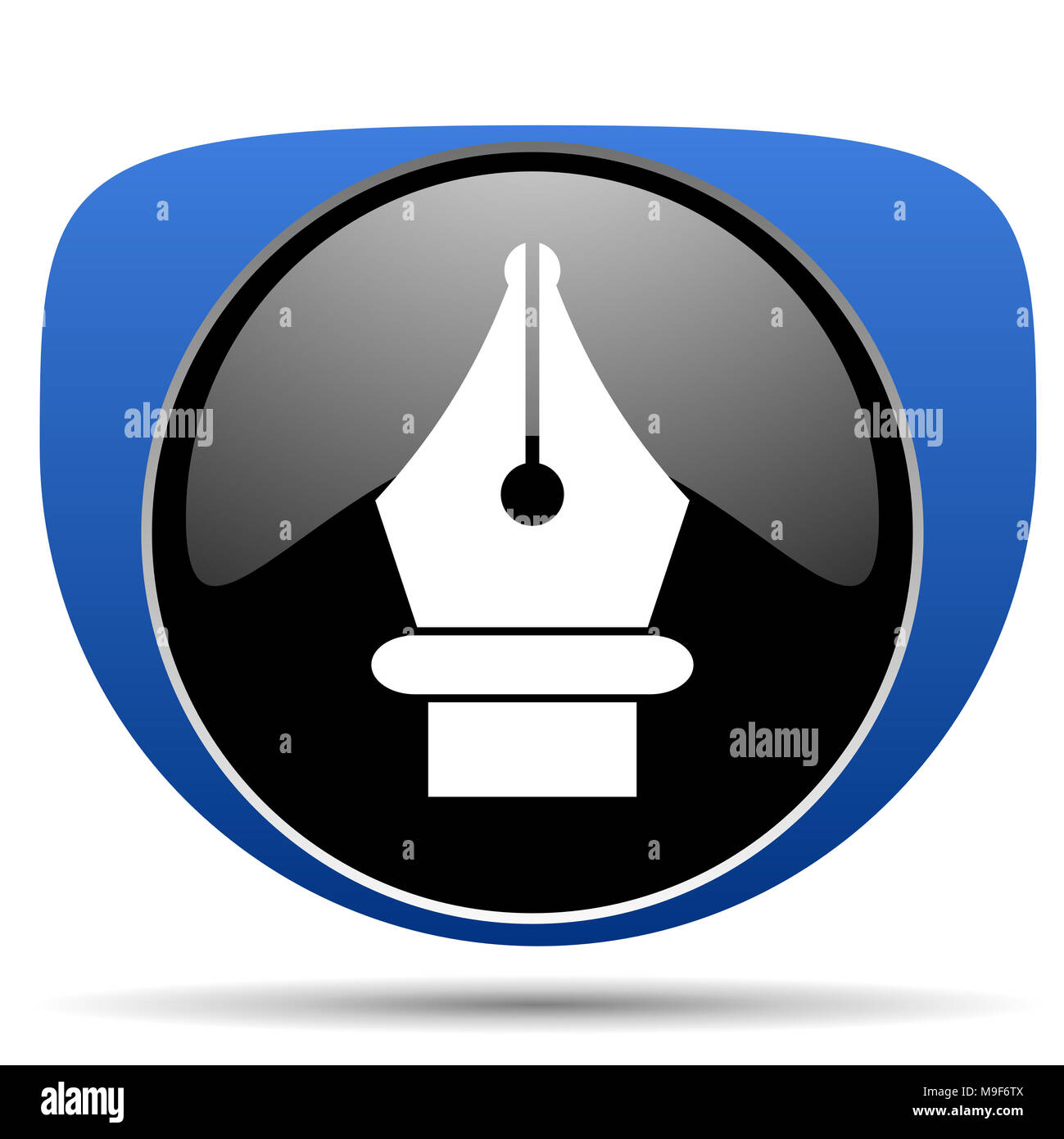 Pen web icon Stock Photo - Alamy