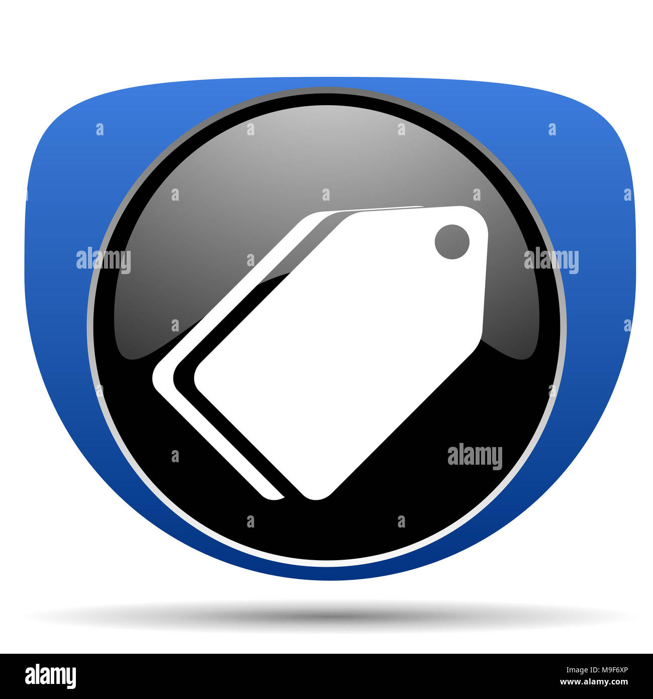Label ticket web icon Stock Photo - Alamy