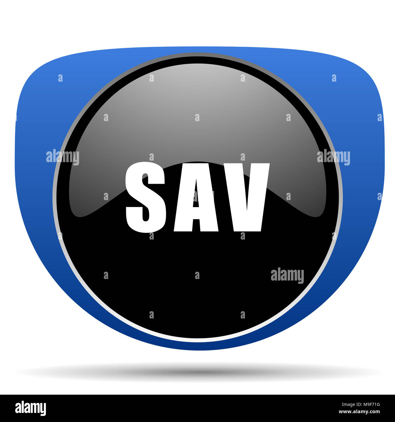 Sav web icon Stock Photo