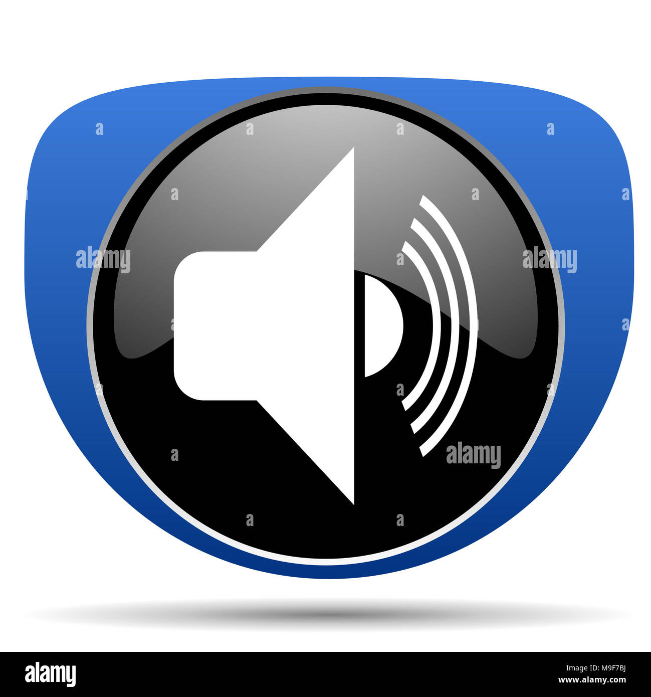 Volume web icon Stock Photo - Alamy