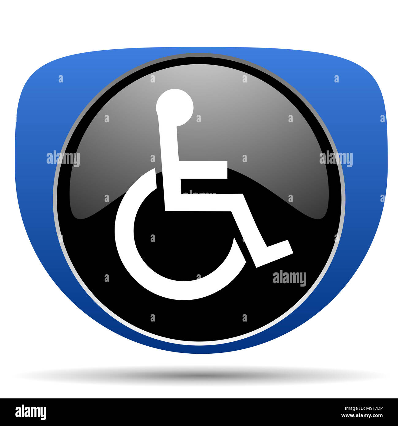 Wheelchair Logo High Resolution Stock Photography and Images Alamy