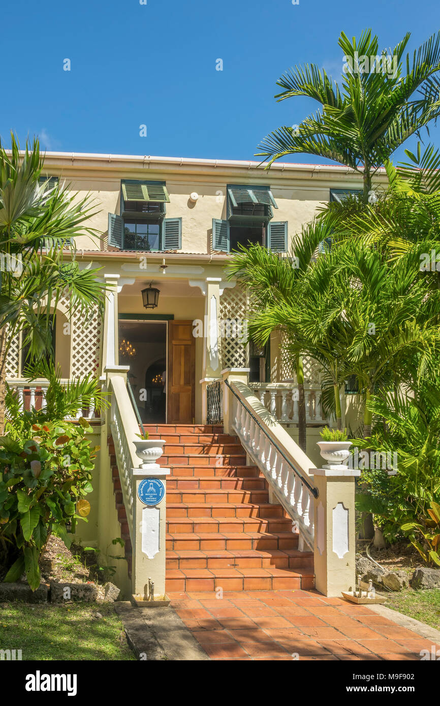 Sunbury Plantation House, Barbados,West Indies Stock Photo Alamy