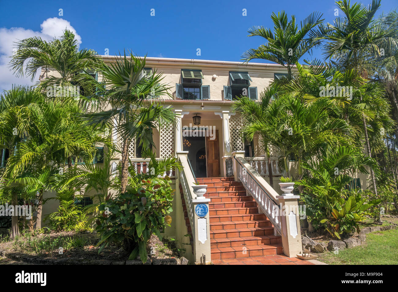 Sunbury Plantation House, Barbados,West Indies Stock Photo