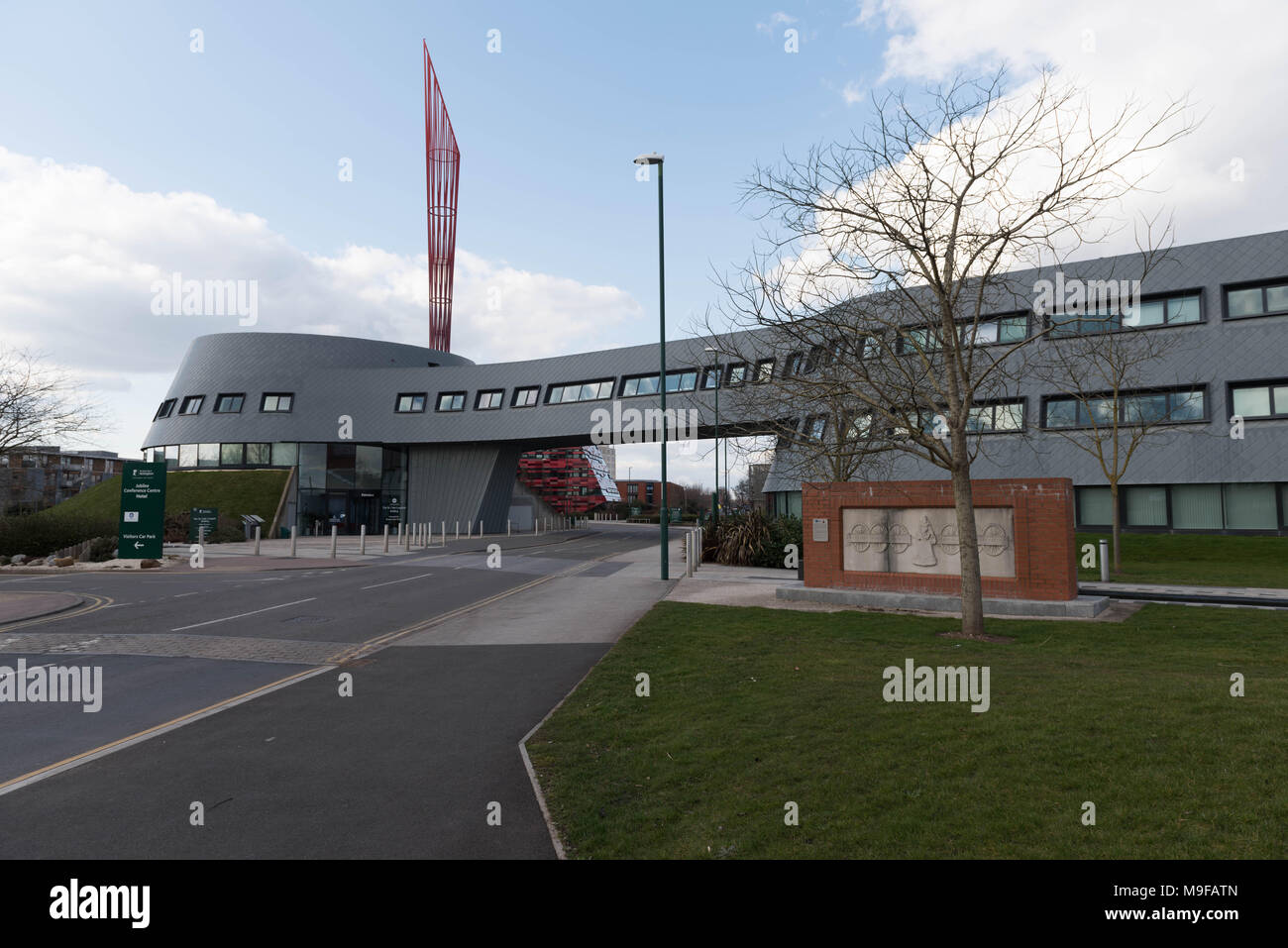 The Jubilee campus, one of the main administrative buildings of the ...