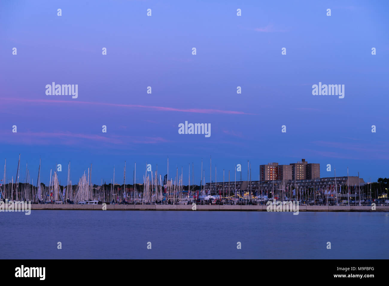 Schilksee, placeof the Olympic sailing events in 1972, here at the time