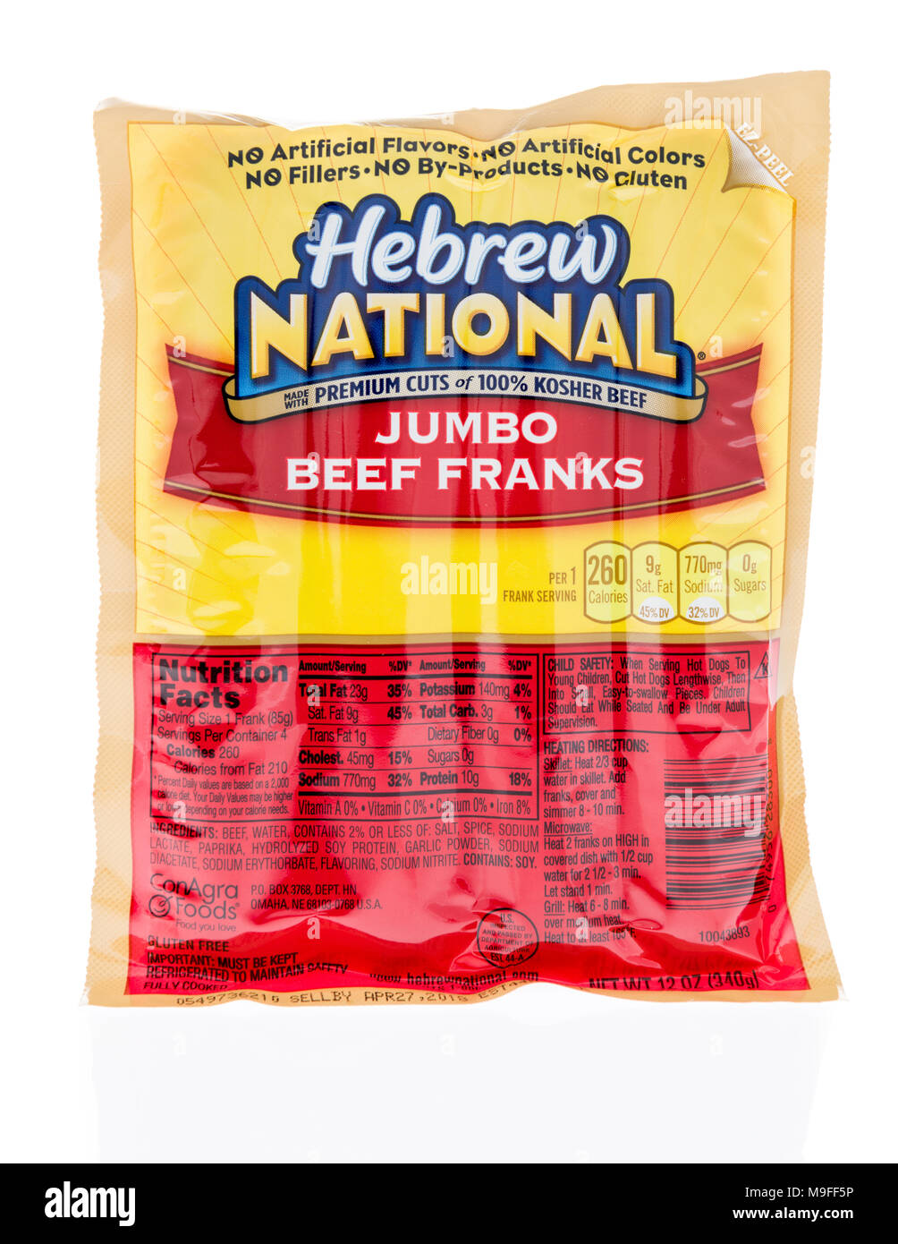 Hebrew national weiners sale