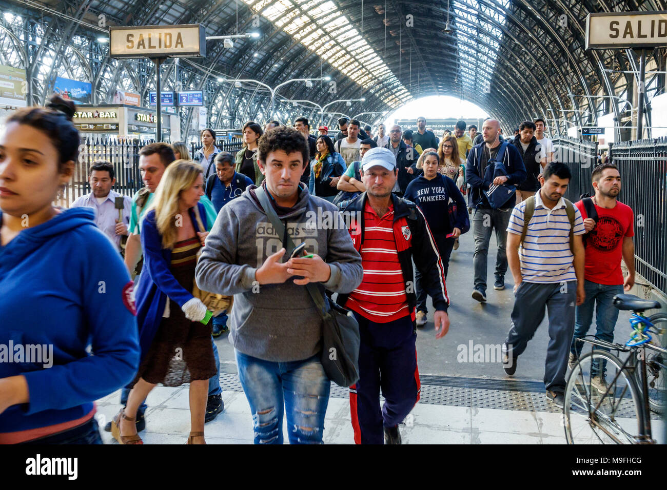 Buenos Aires Argentina,Estacion Retiro train station,railway terminus ...