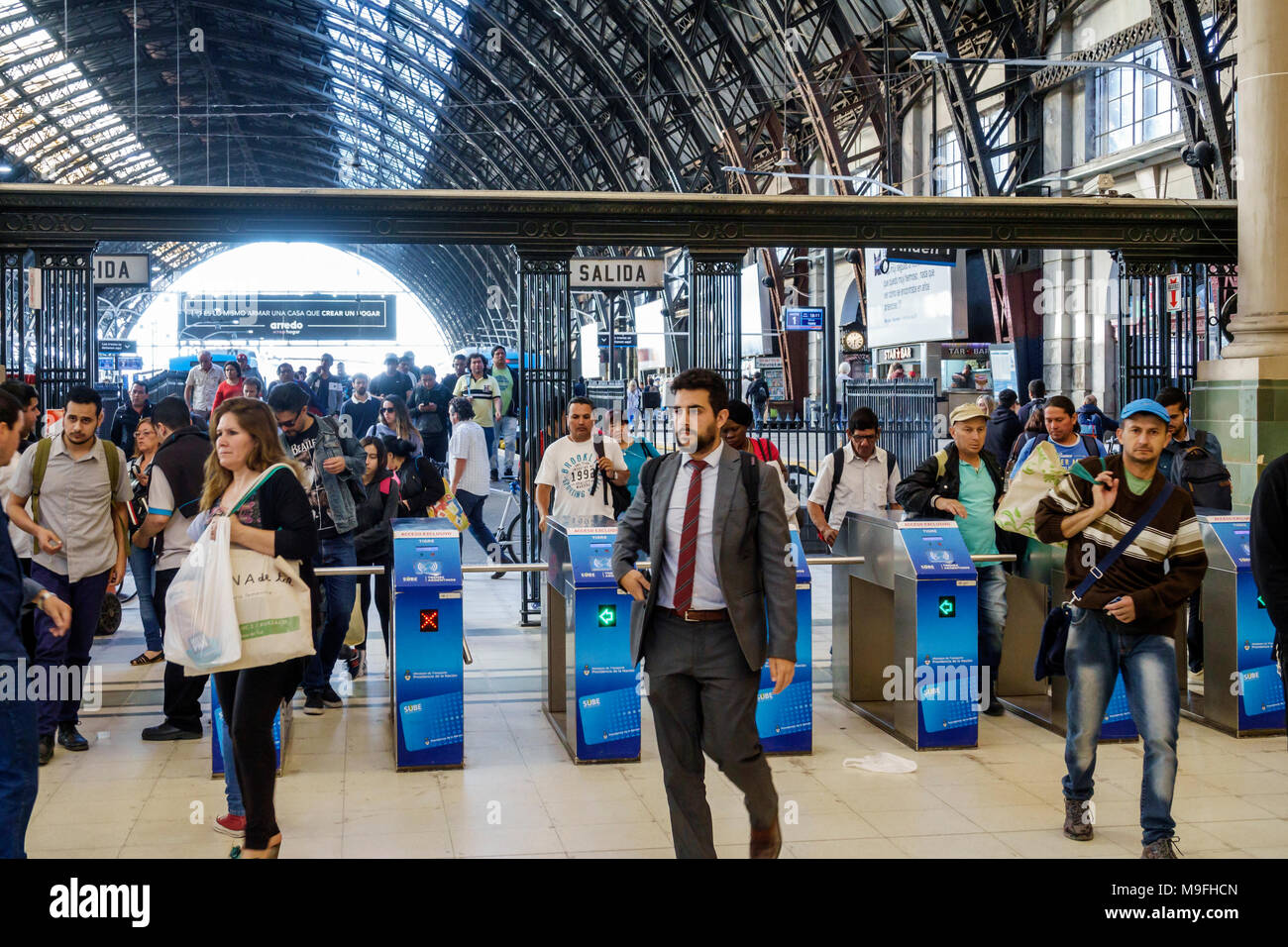 Buenos Aires Argentina,Estacion Retiro train station,railway terminus ...