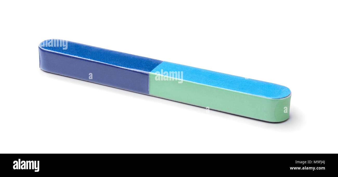 Nail file isolated on white background Stock Photo