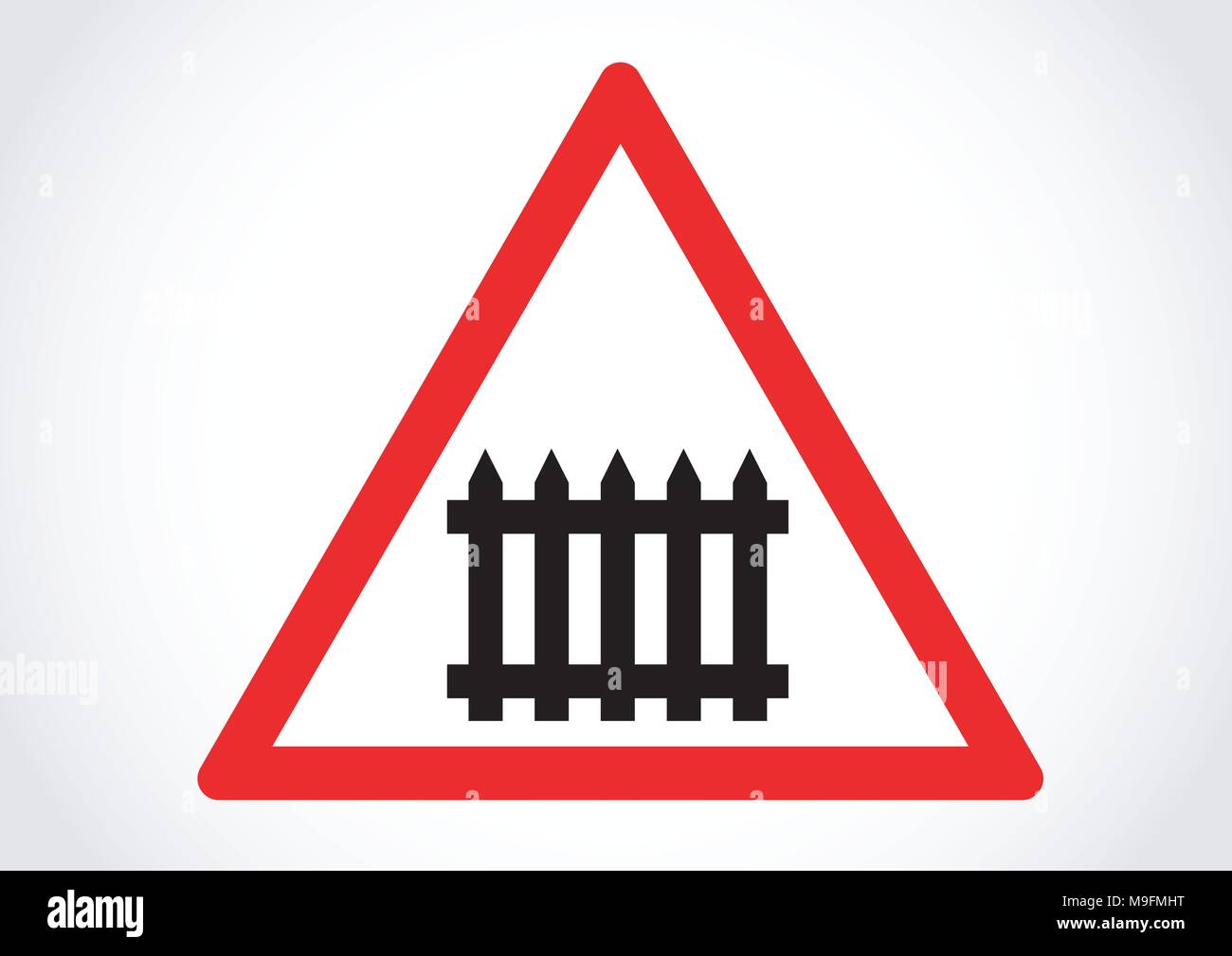 Vector Design Of Street Sign Level Crossing With Gate Stock Vector Image Art Alamy Vector Design Of Street Sign Level Crossing With Gate Stock Vector Image Art Alamy