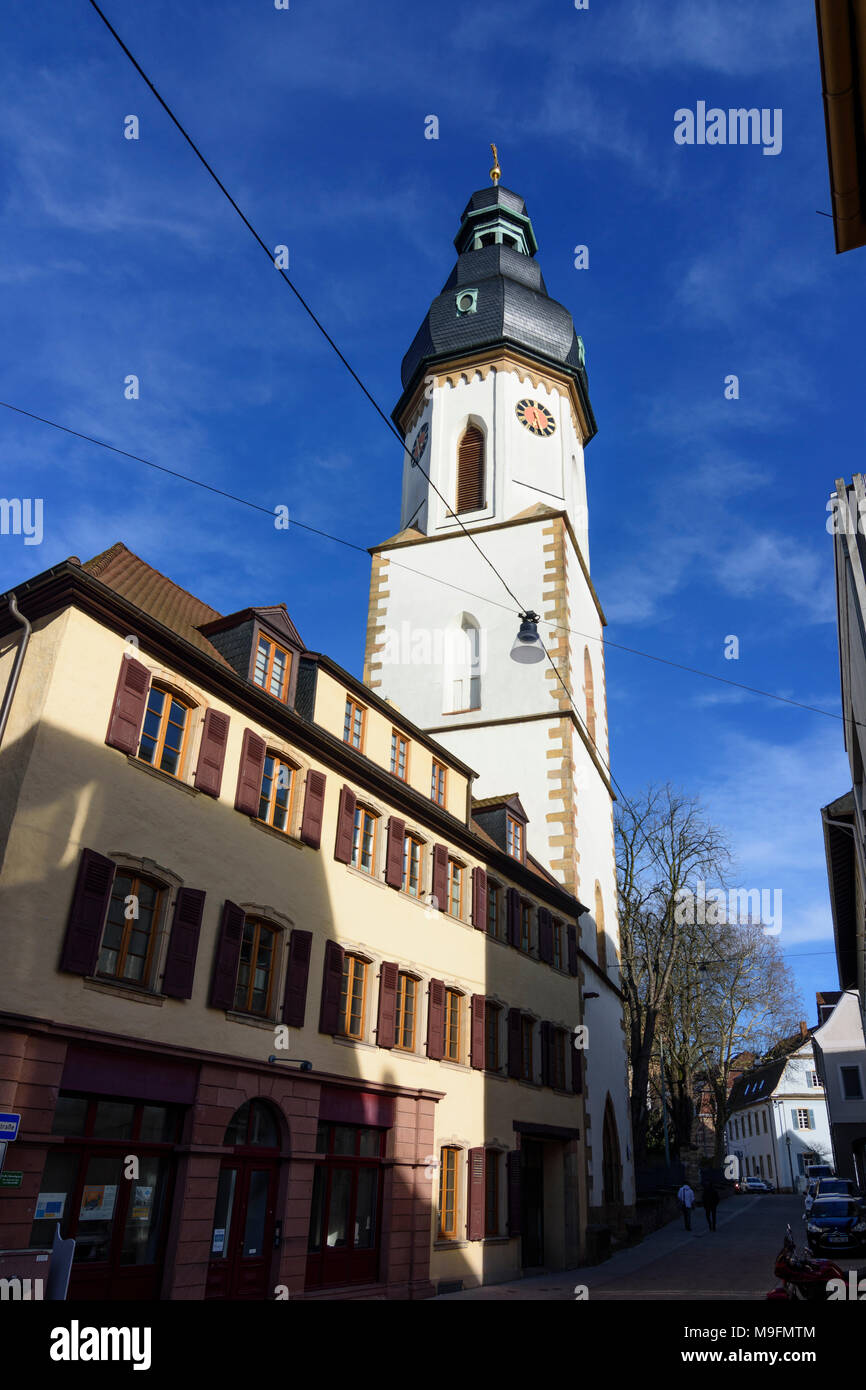 Speyer: Dreifaltigkeitskirche (Trinity Church), , Rheinland-Pfalz, Rhineland-Palatinate, Germany Stock Photo