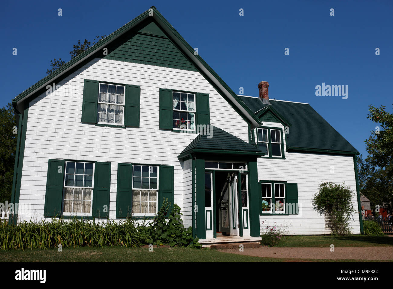 The iconic Green Gables farm house from the Lucy Maud Montgomery novel
