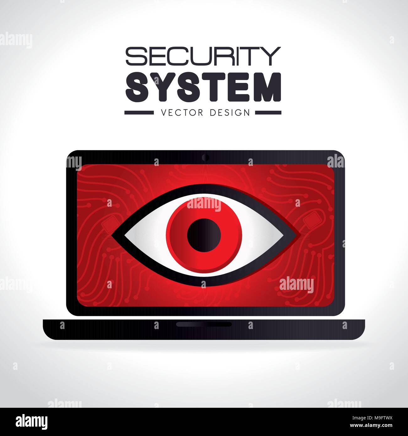Security system and surveillance Stock Vector Image & Art - Alamy