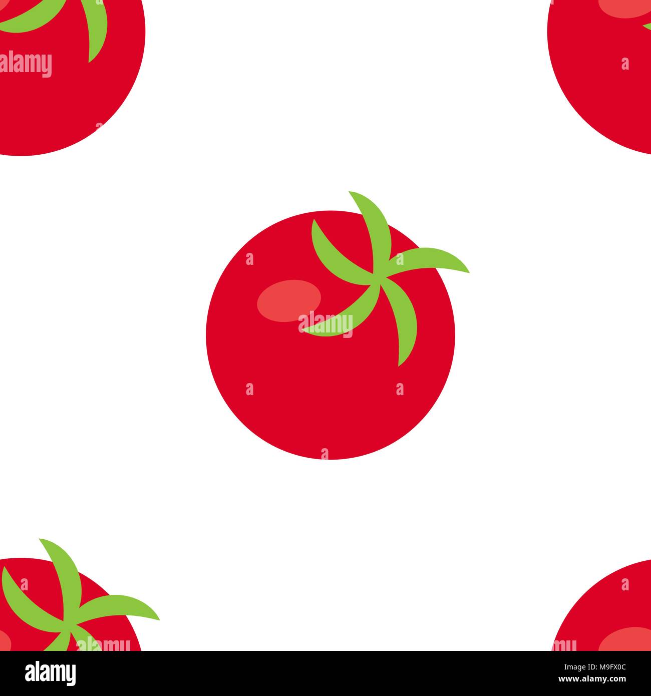 Vegetable Seamless Vector Illustration Stock Vector Image & Art - Alamy