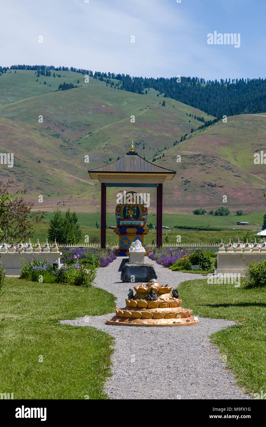 Ewam And Garden Of One Thousand Buddhas Stock Photos Ewam And