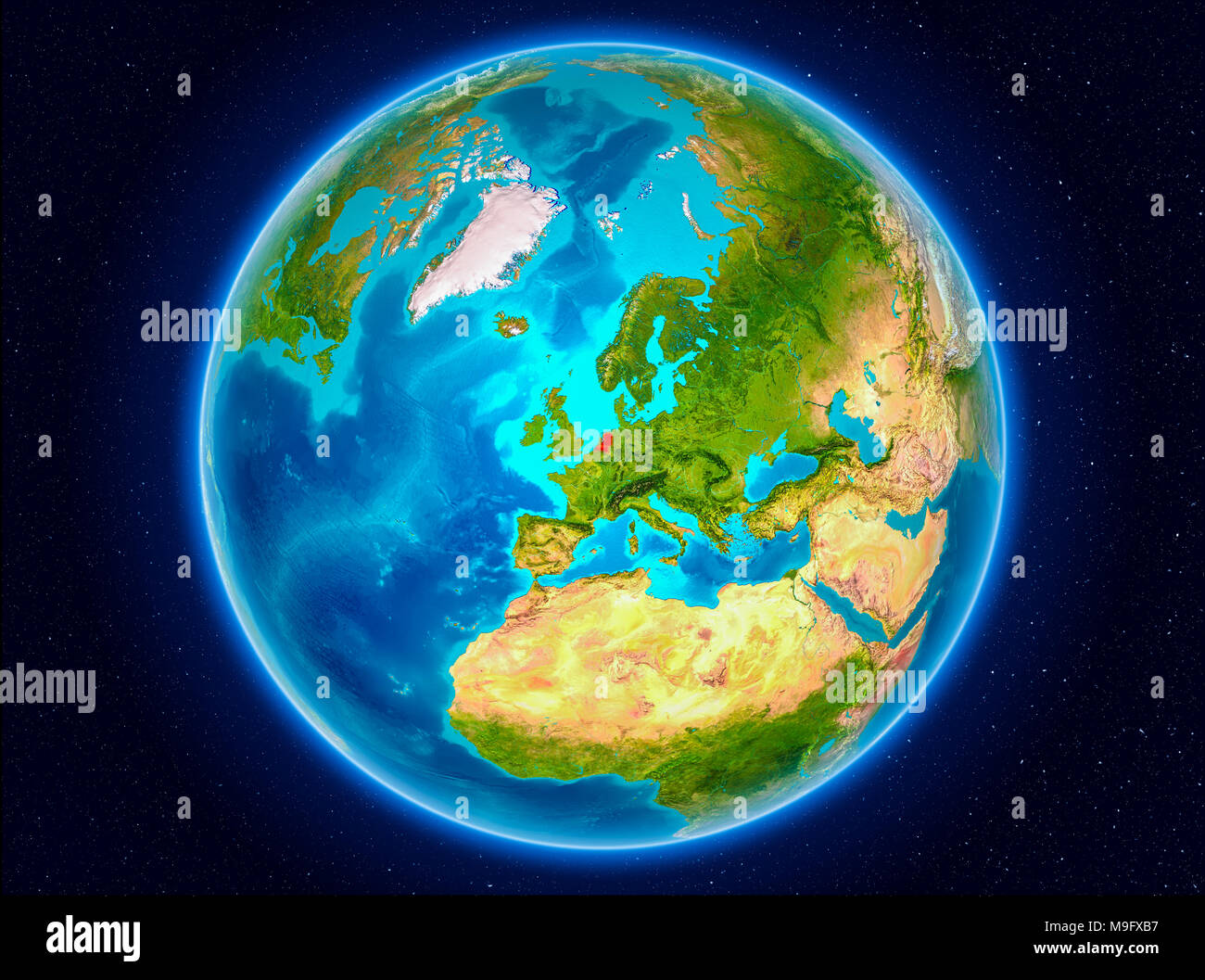 Netherlands satellite image hi-res stock photography and images - Alamy