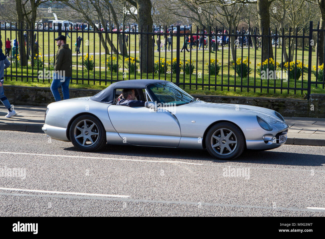 Southport, Merseyside, UK. 25th Mar, 2018. Supercars of the North West