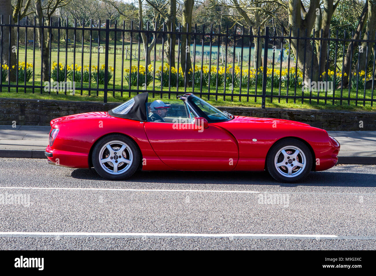 Southport, Merseyside, UK. 25th Mar, 2018. Supercars of the North West