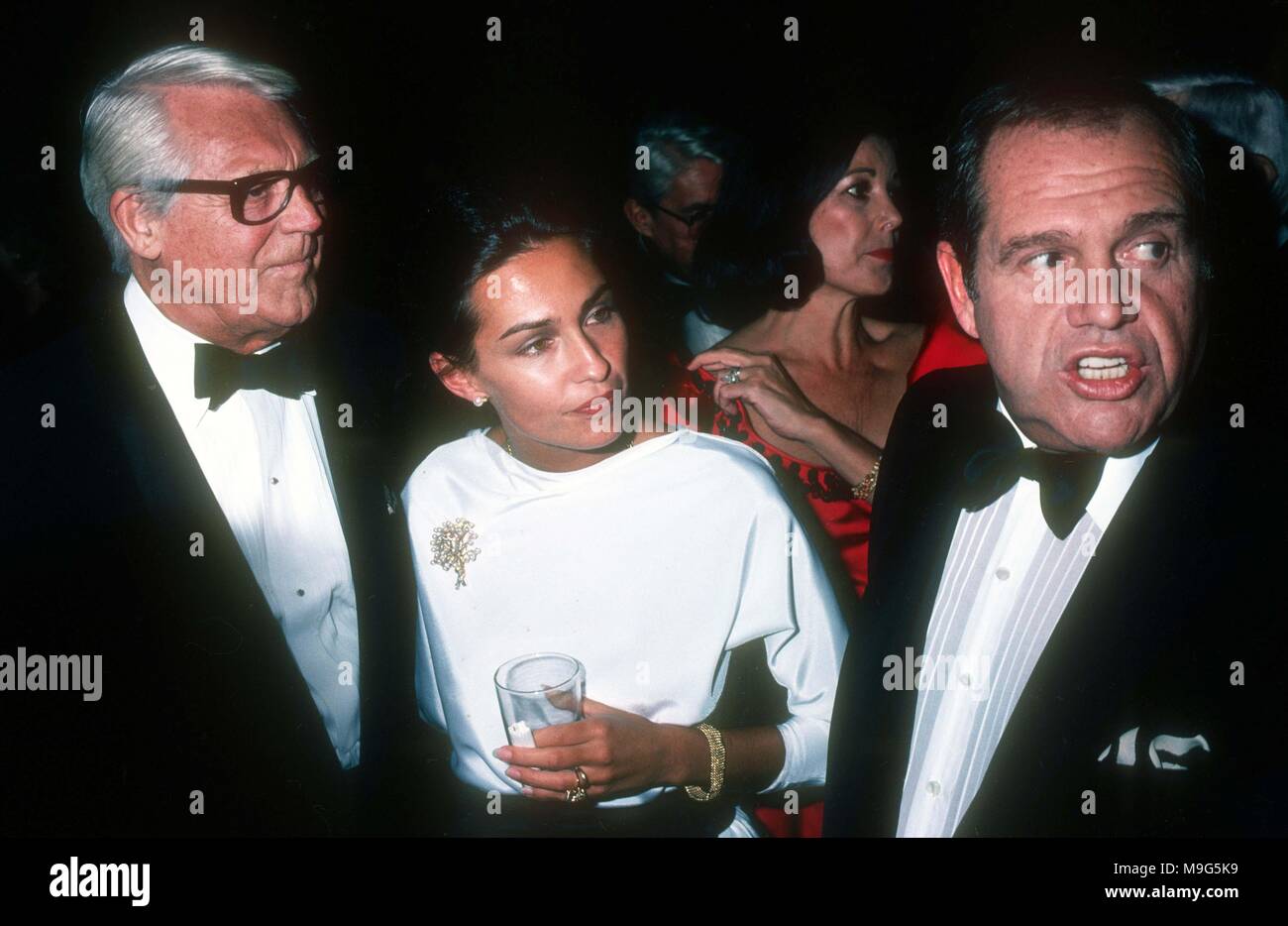 Cary Grant Barbara Harris (Grant's 5th wife) Allan King 1981 Photo By