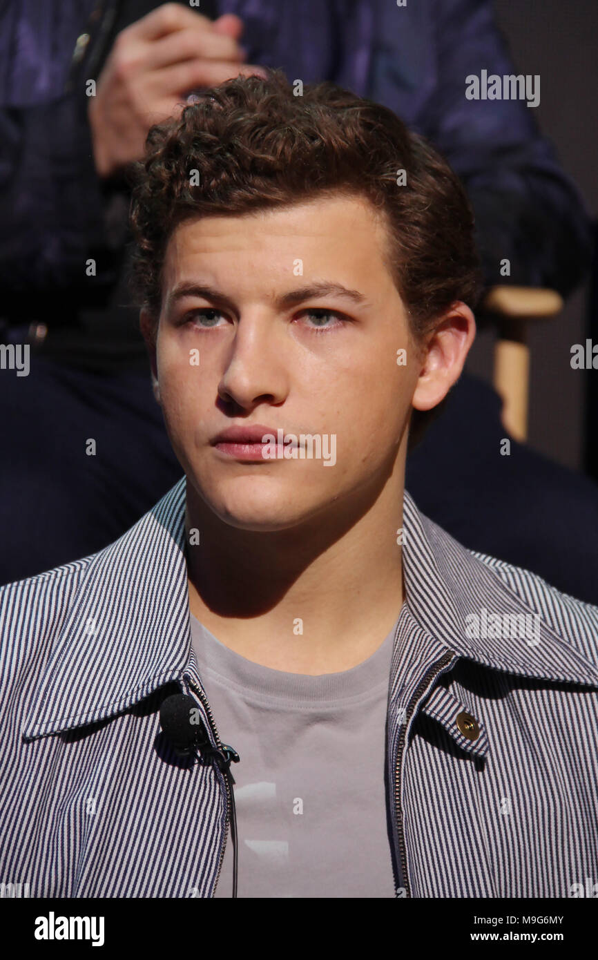 Tye Sheridan attends the Ready Player One party hosted by IMDb and News  Photo - Getty Images