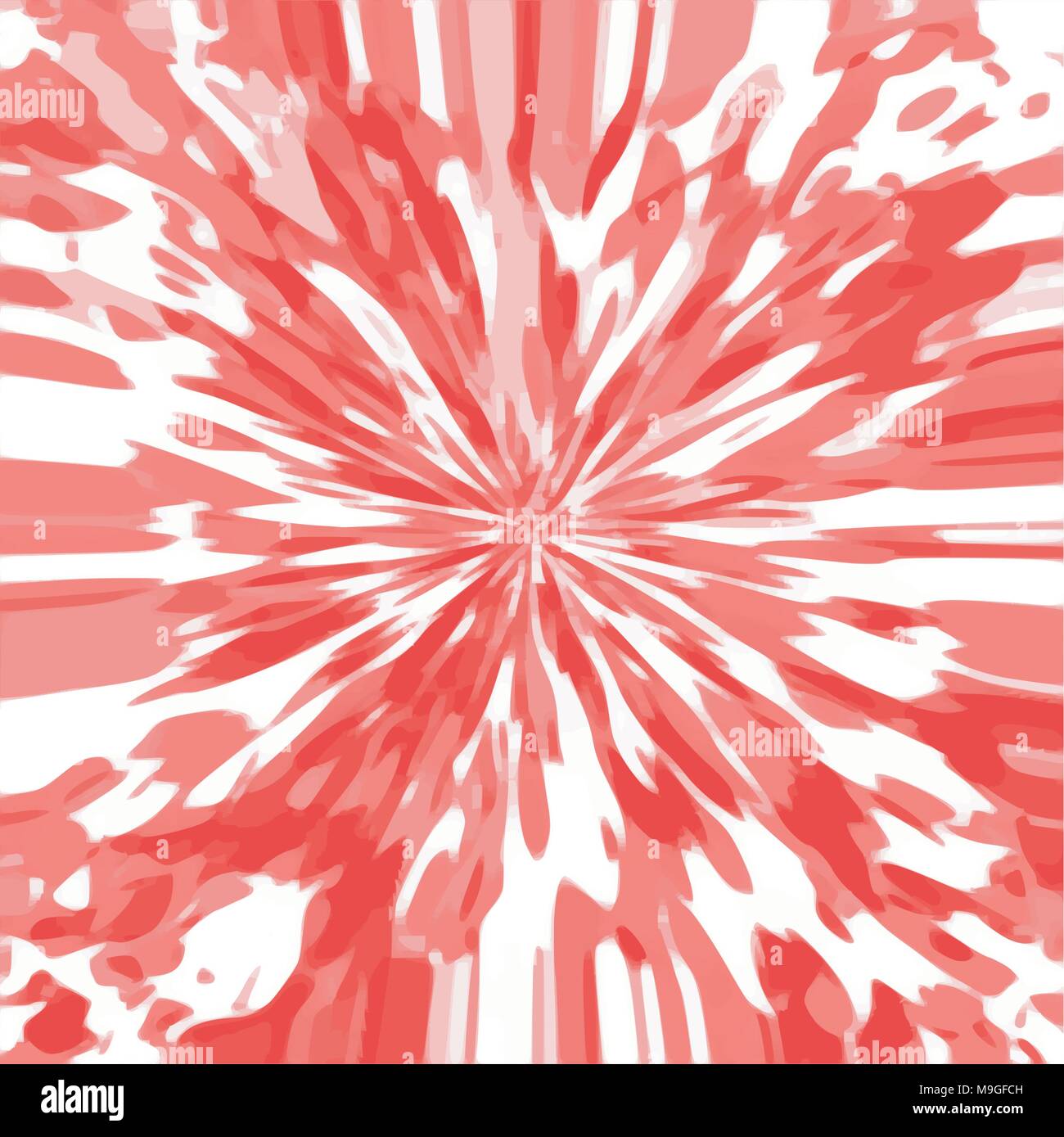 orange watercolor star shaped vector illustration Stock Vector