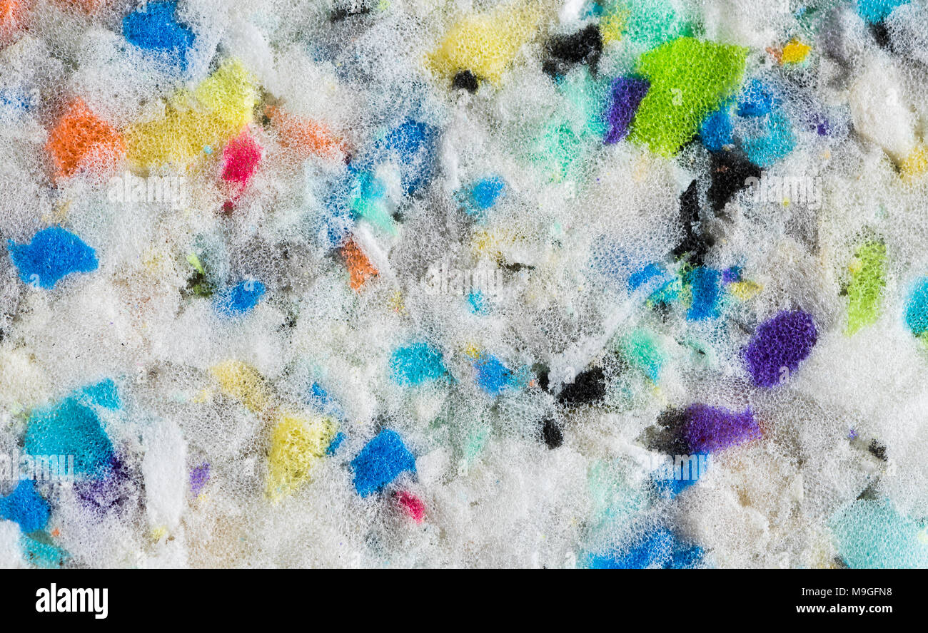 Abstract Colorful Background. Close up of Sound Absorbing Sponge in Recording Studio. Dampening Acoustical Foam in Music Studio. Acoustic Foam Detail. Stock Photo