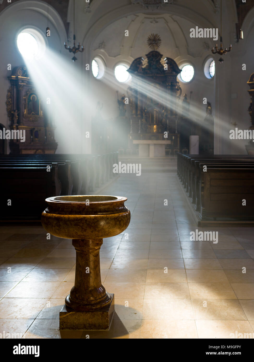 Cathedral God Rays High Resolution Stock Photography and Images - Alamy