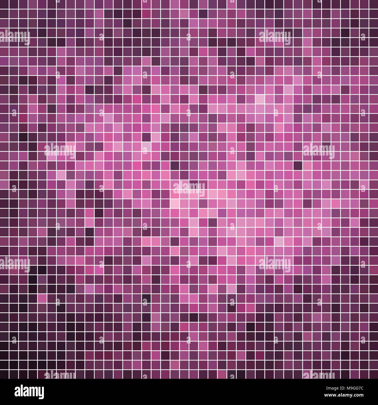 abstract vector square pixel mosaic background Stock Vector Image & Art ...