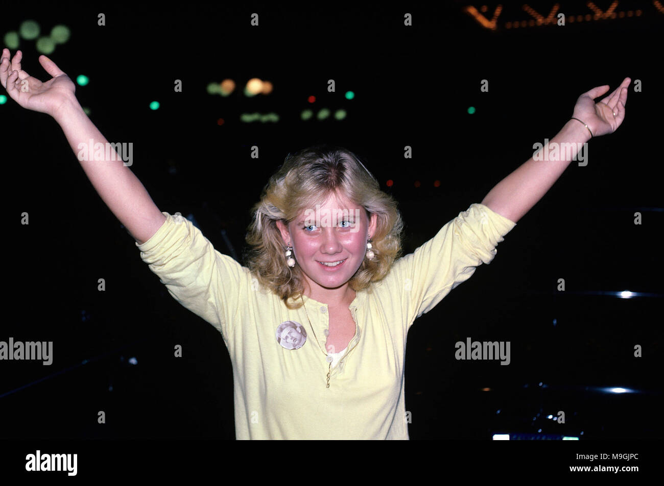 Missy Gold photographed by Walter McBride in September of 1984. Credit