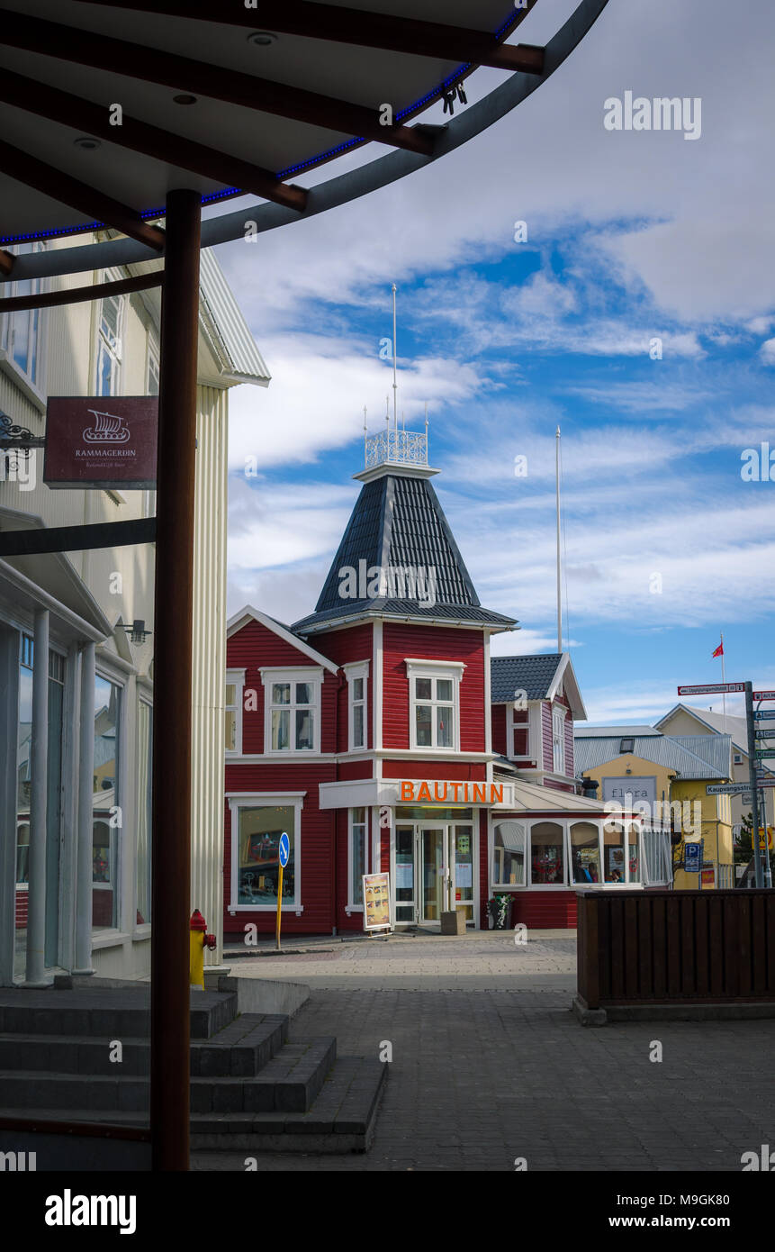 Akureyri, Iceland Stock Photo