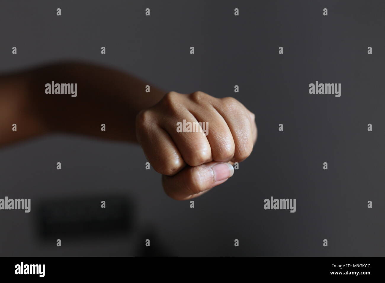 mudra or hand gesture used in indian classical dance Stock Photo