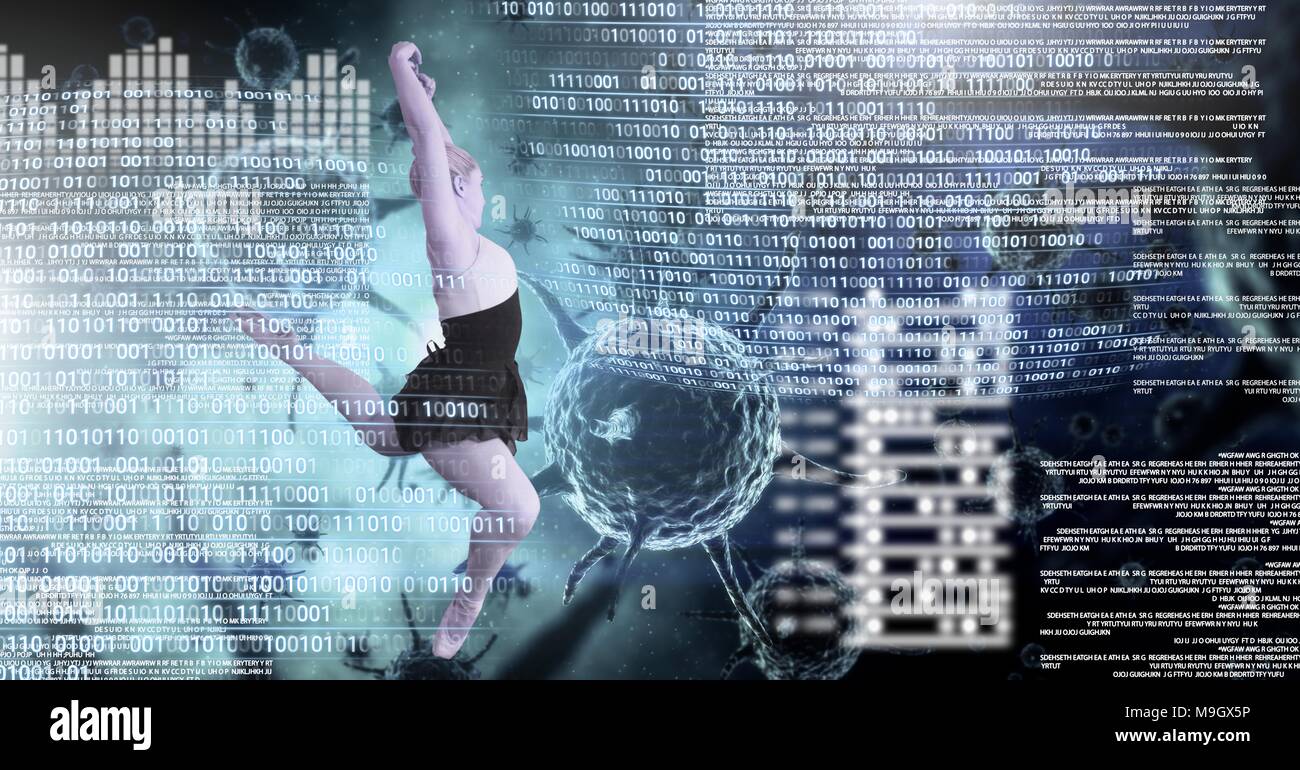 Dancer leaping black background hi-res stock photography and images - Alamy