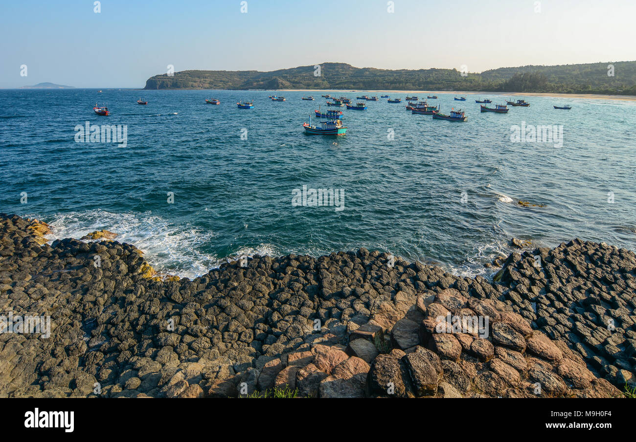 Da Dia Reef Ghenh Da Dia In Phu Yen Vietnam These Rock Columns Were