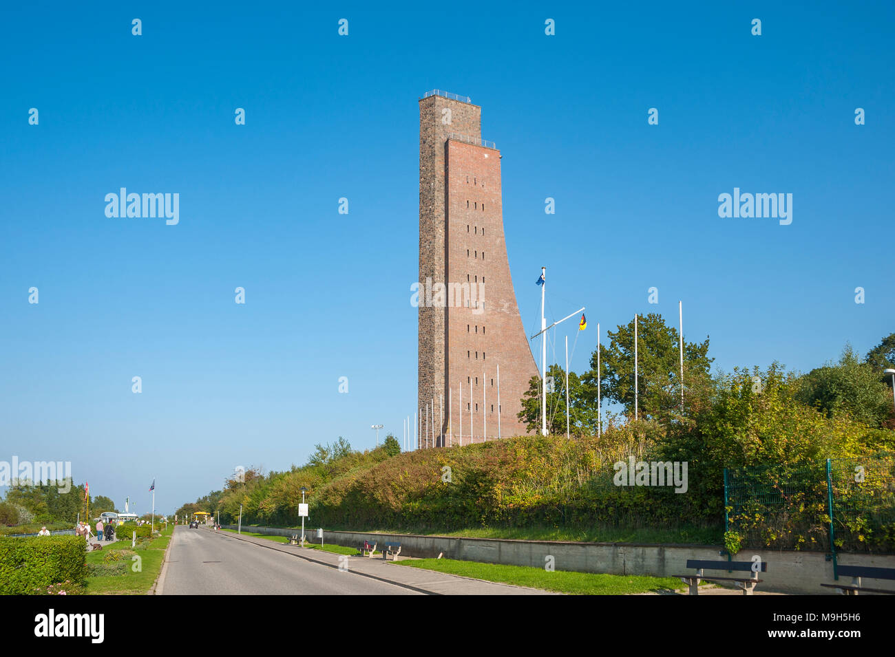 Naval memorial, Laboe, Baltic Sea, Schleswig-Holstein, Germany, Europe Stock Photo