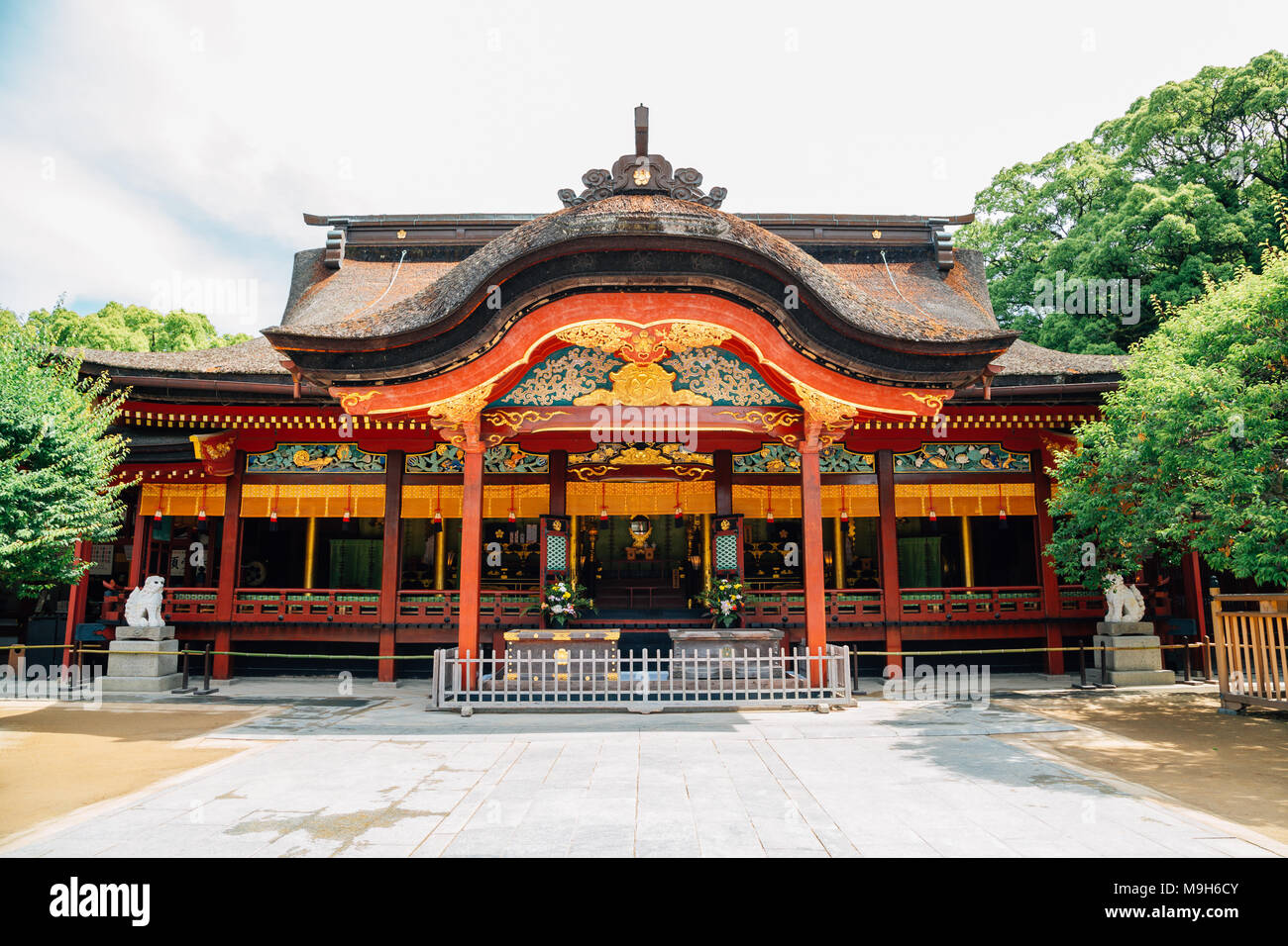 Dazaifu Tenmangu shrine in Fukuoka, Japan Stock Photo - Alamy