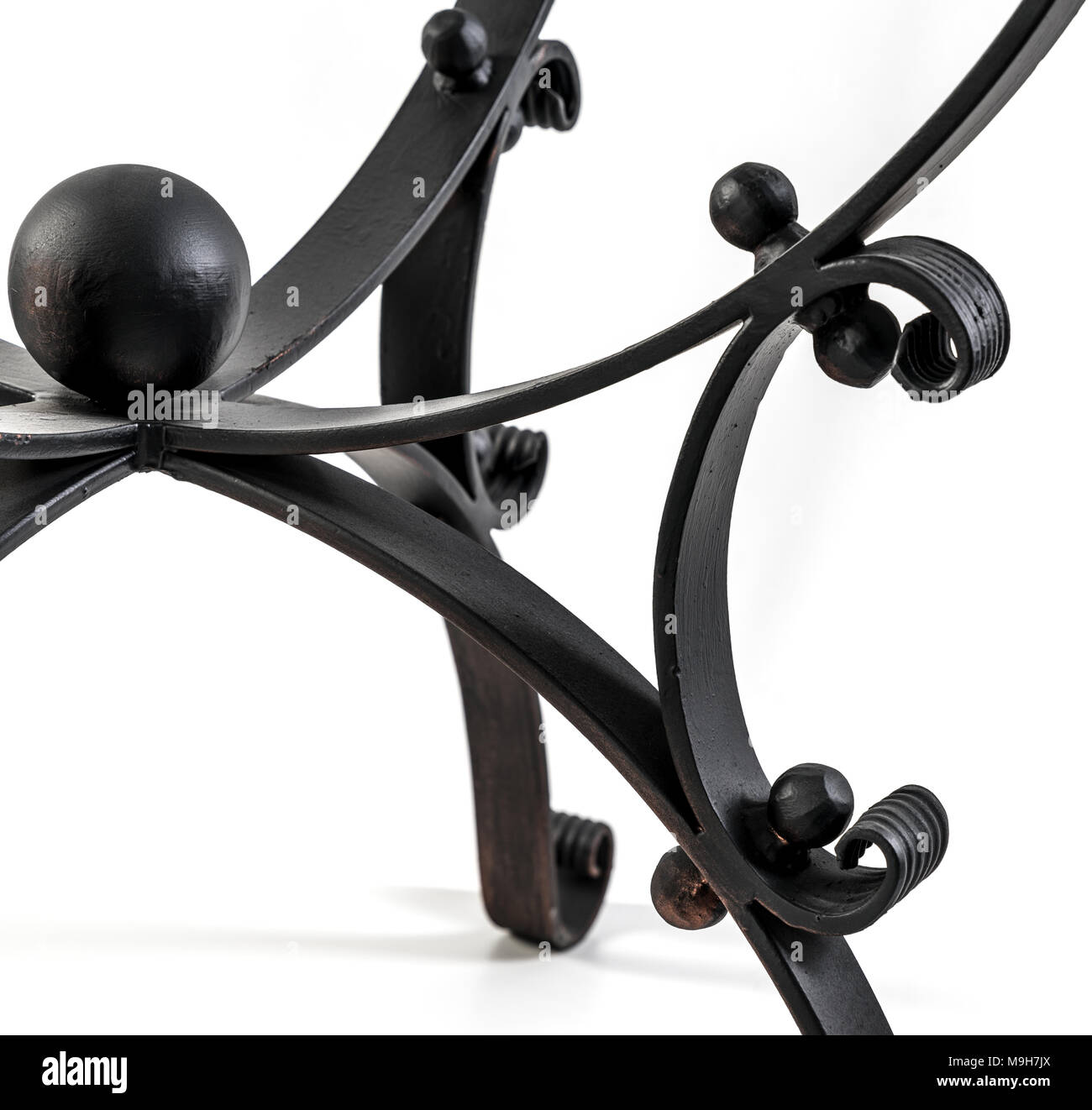 Ornament wrought iron Stock Photo - Alamy