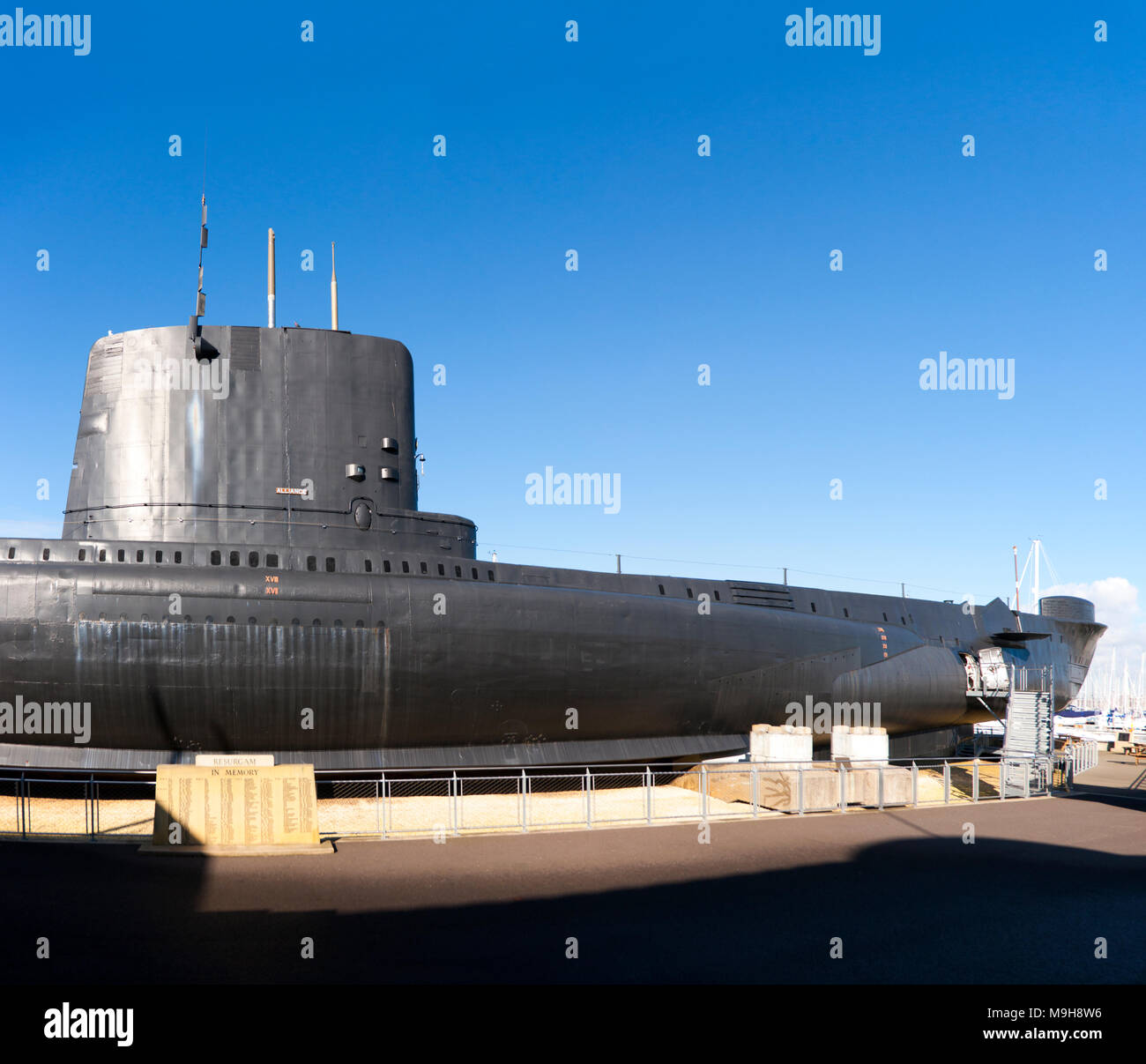 Hms Alliance A Royal Navy A Class Amphion Class Or Acheron Class Submarine Now A Memorial Museum Ship At Royal Navy Submarine Museum Gosport Uk Stock Photo Alamy
