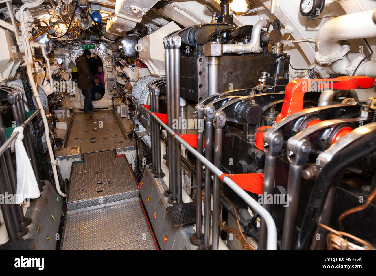 Engine Room Diesel Engines Of Hms Alliance The A Class Amphion Class Submarine At Royal Navy Submarine Museum Gosport Nr Portsmouth Uk 95 Stock Photo Alamy