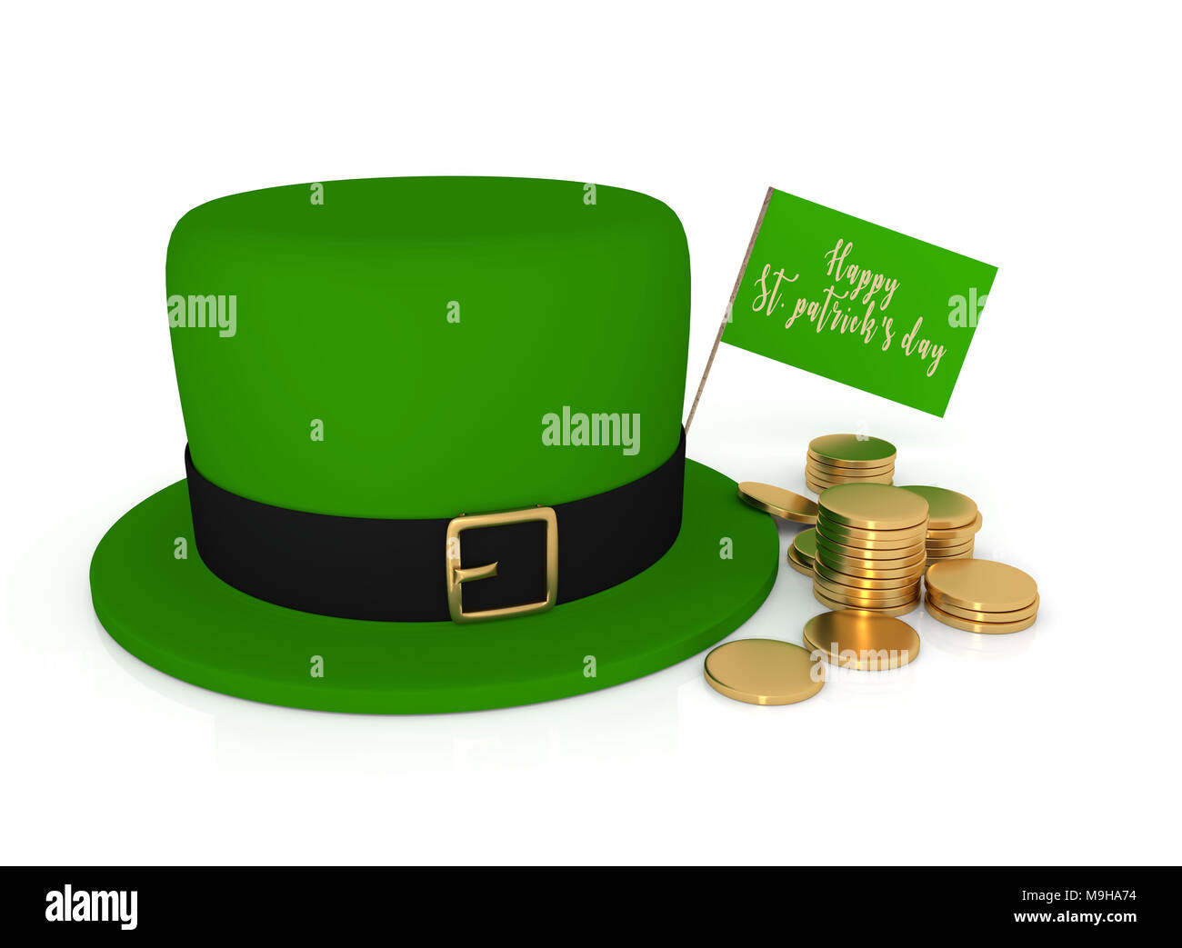 Happy St. patrick's day Copyspace Stock Photo Alamy