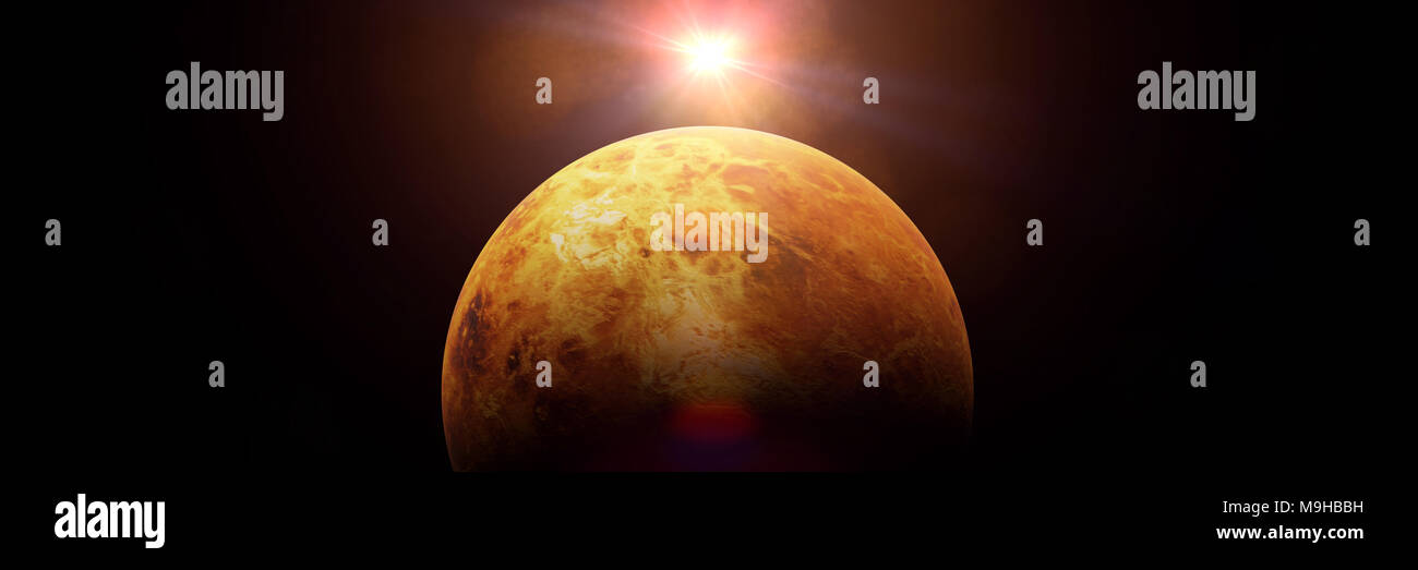 The hot surface of venus hi-res stock photography and images - Alamy