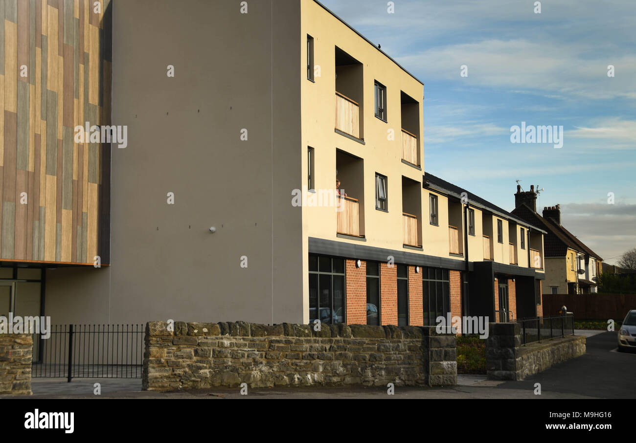 Social housing development hi-res stock photography and images - Alamy