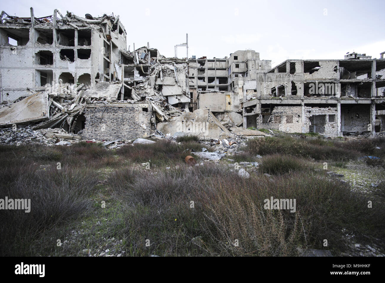 the city of Homs in Syria Stock Photo
