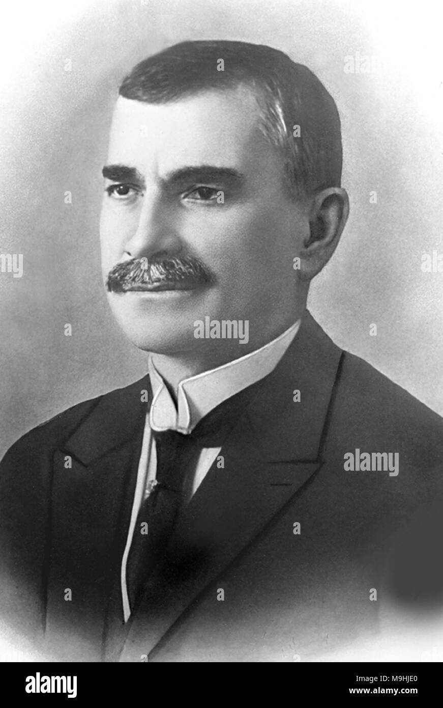 Delfim Moreira da Costa Ribeiro (1868 – 1920) Brazilian politician who served as 10th President of Brazil. Stock Photo