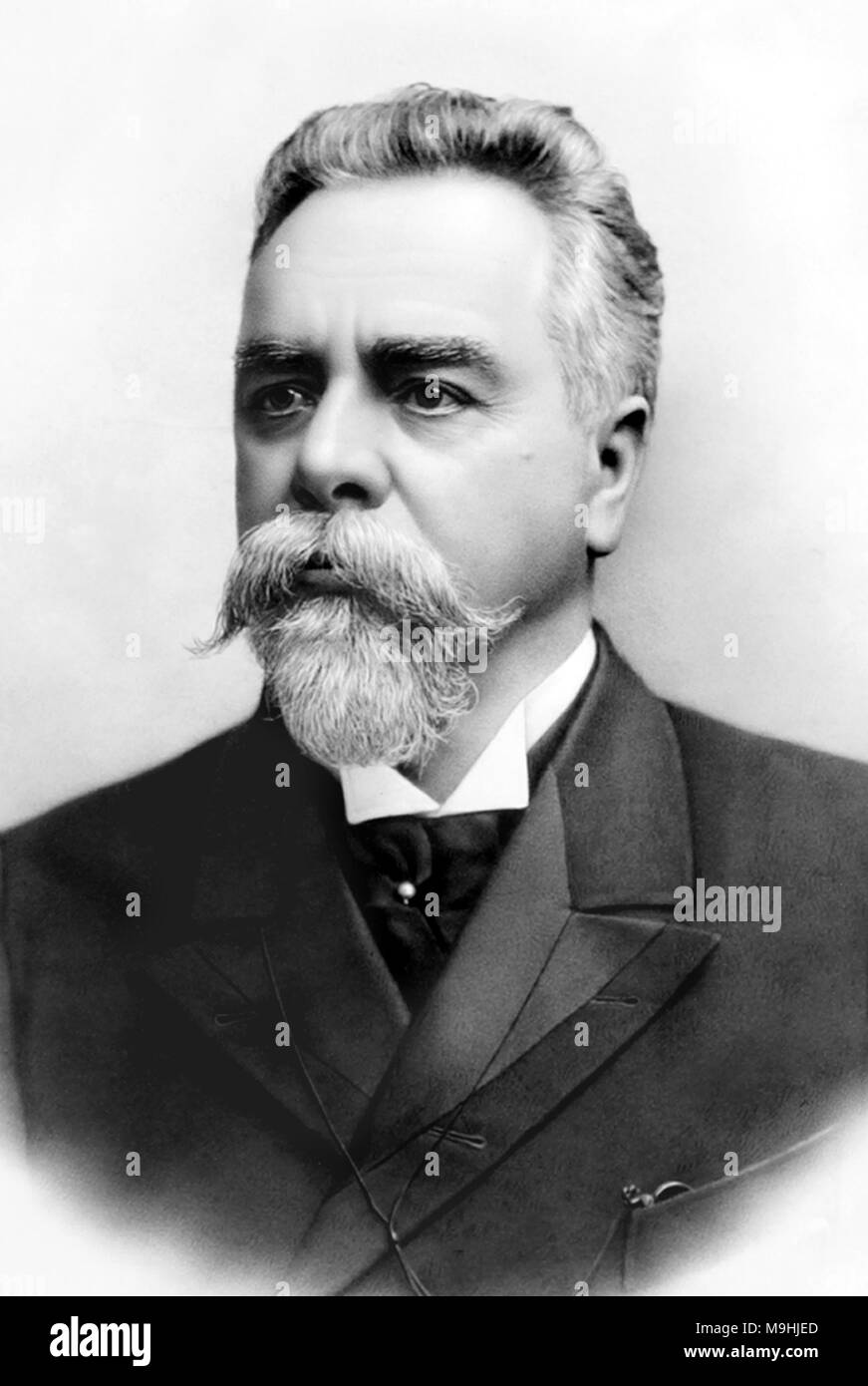 Dr. Manuel Ferraz de Campos Sales (1841 – 1913) Brazilian politician who served as the 4th President of Brazil. Stock Photo
