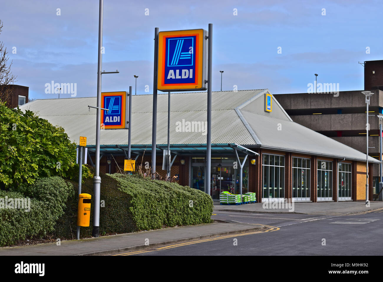 Aldi is a nationwide chain of lowcost grocery shops of German origin