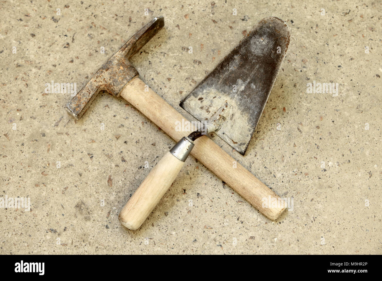 The trowel and hammer hires stock photography and images Alamy