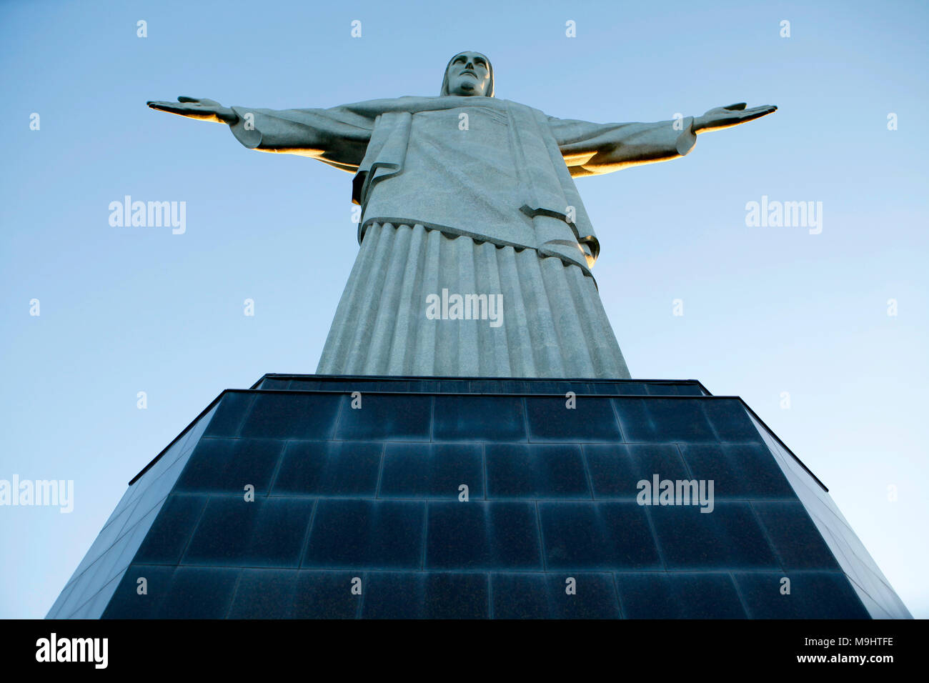 The Christ The Redeemer Cristo Redentor Is An Art Deco Statue Of Jesus Christ In Rio De Janeiro Brazil Created By French Sculptor Paul Landowski Stock Photo Alamy