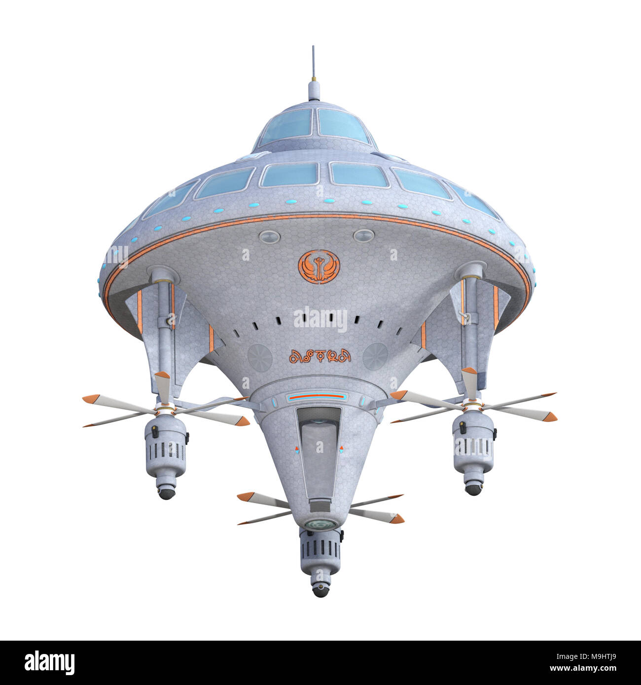 3d digital render alien spaceship hi-res stock photography and images ...