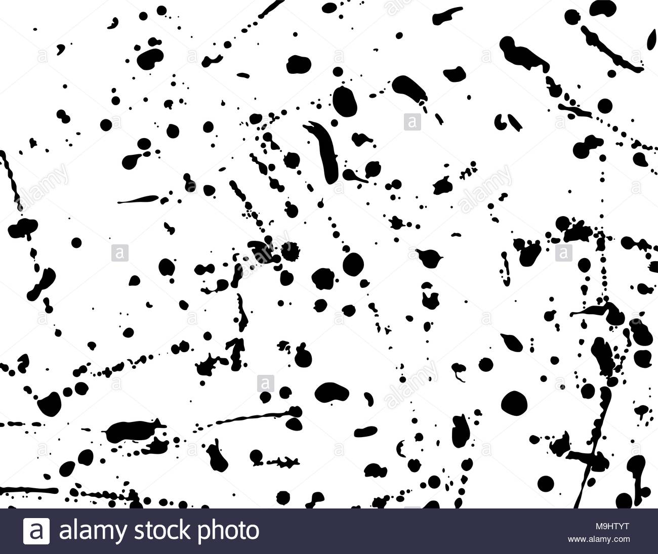 Paint Splatter Black and White Stock Photos & Images - Alamy